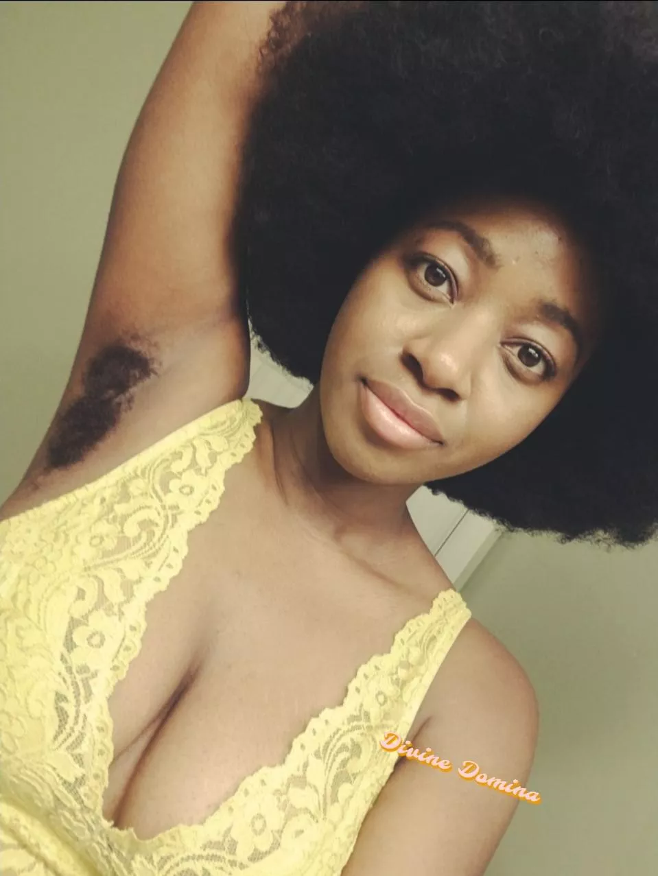 One sniff and you'll be addicted to my hairy pits