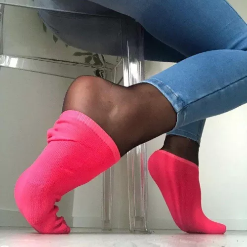 Pink socks