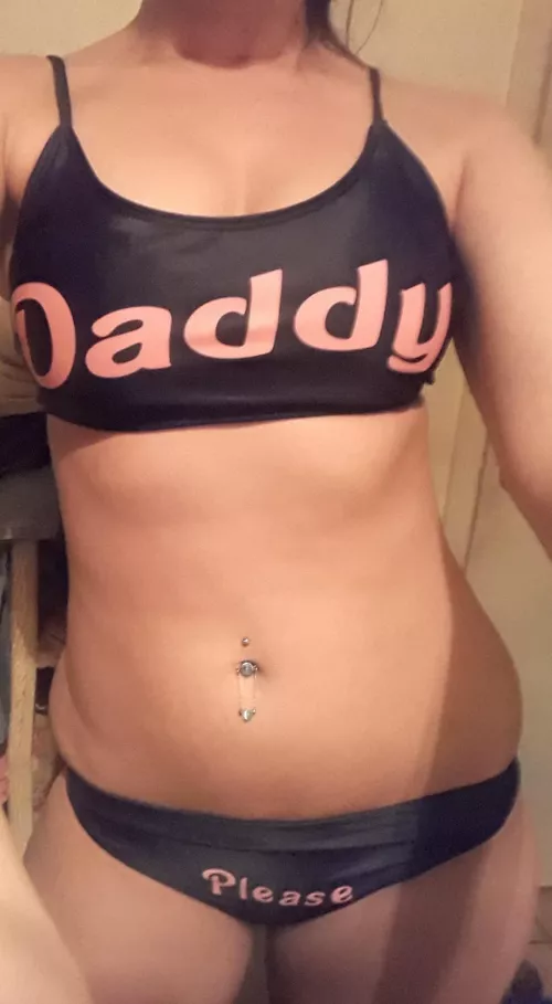 Please, Daddy? 😋