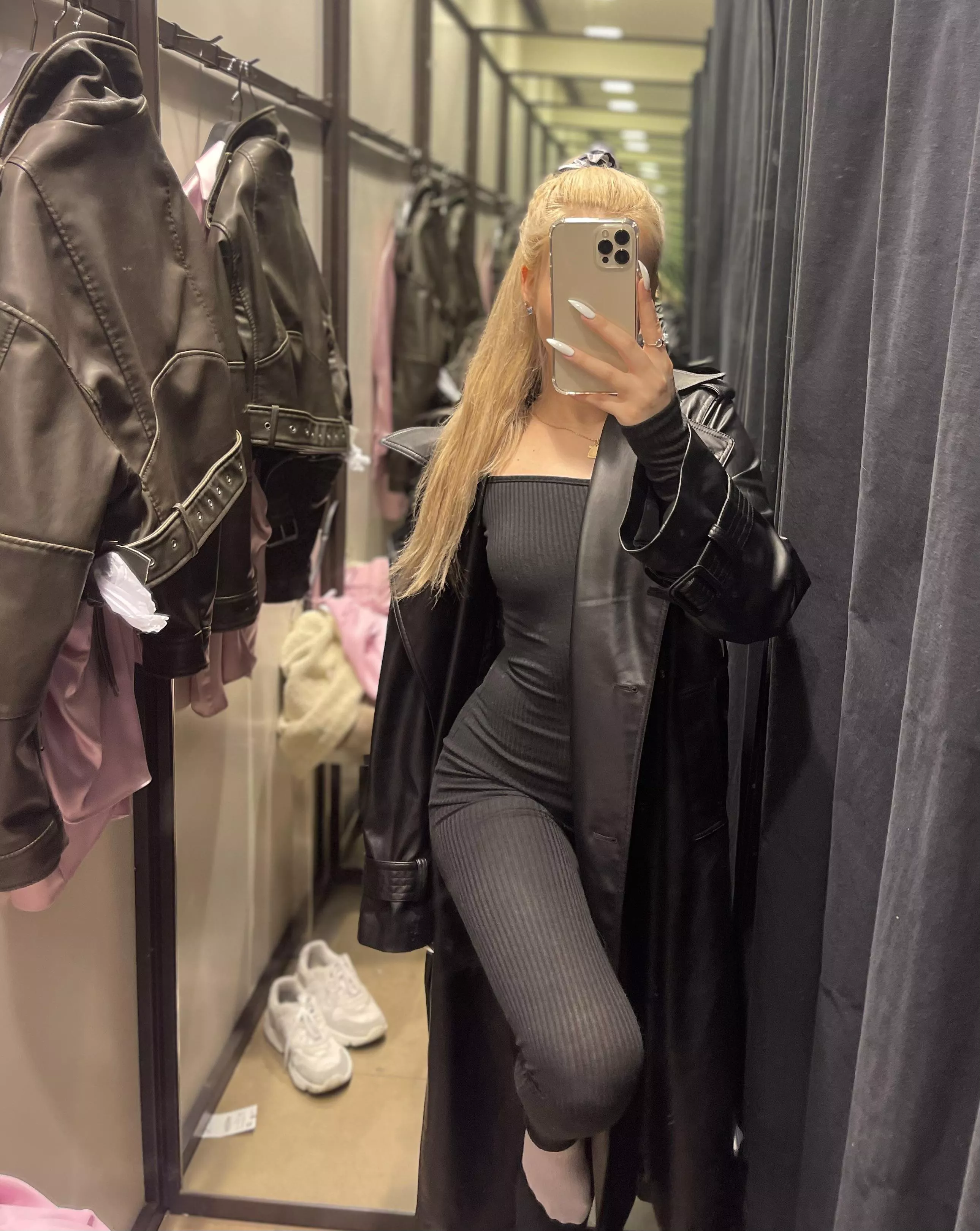 Should I buy this long leather coat?