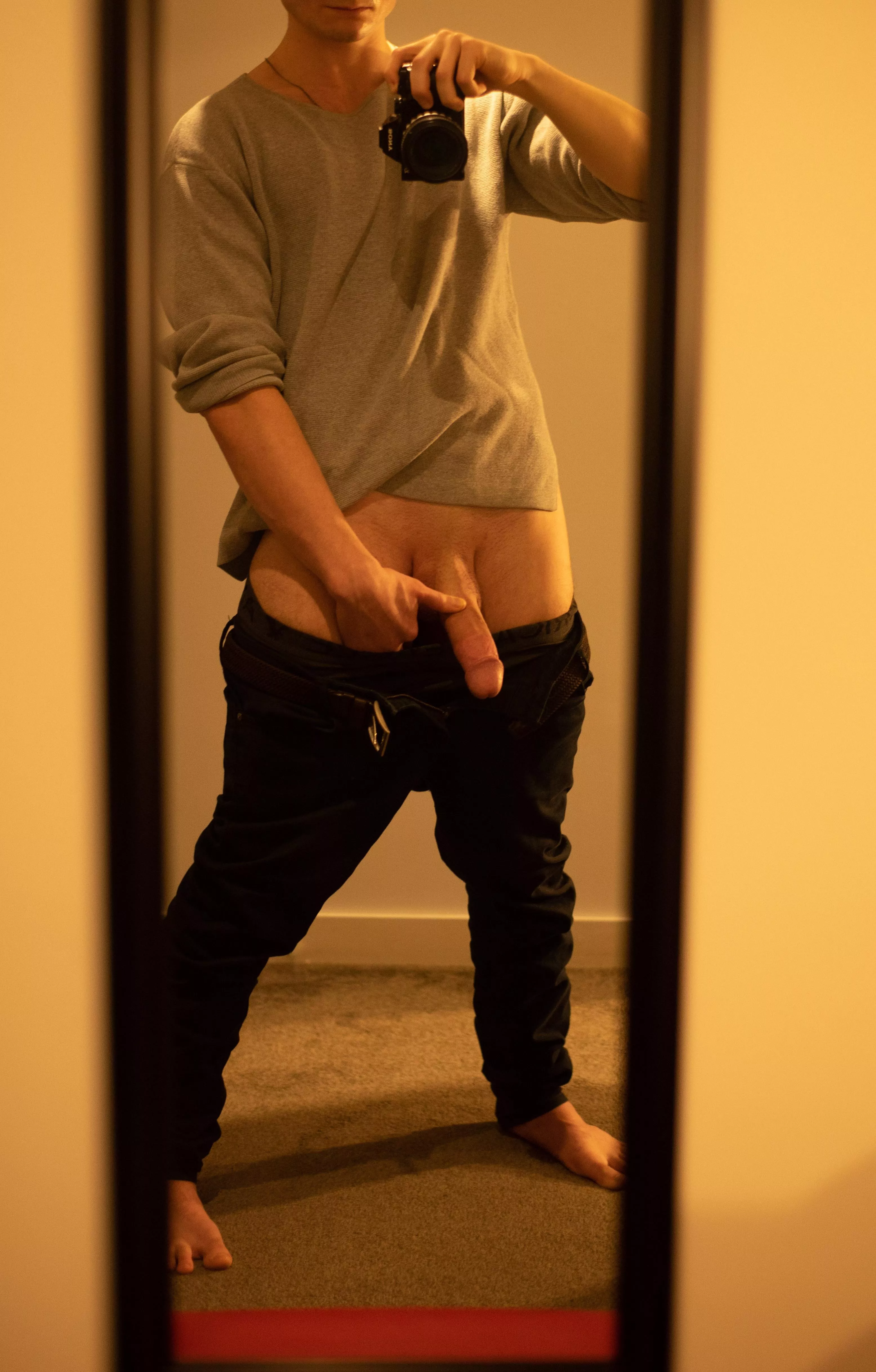 Showing off my BWC in between lectures