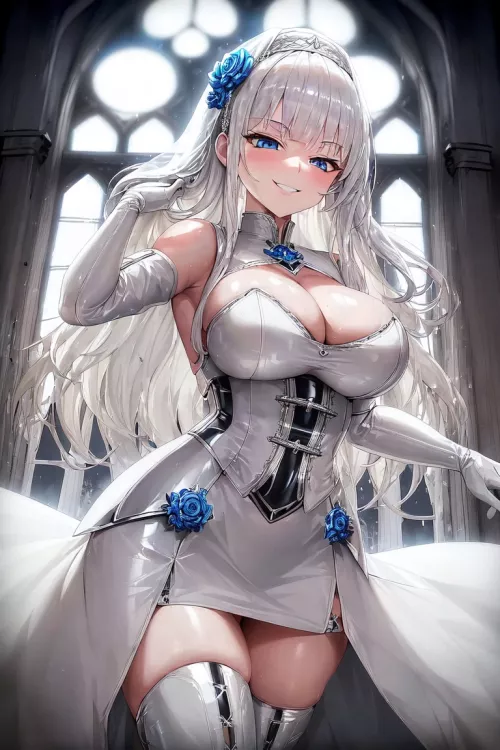 Silver Bondage Bride