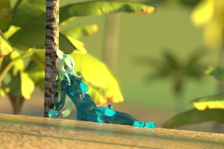 Slime siren waiting for another victim