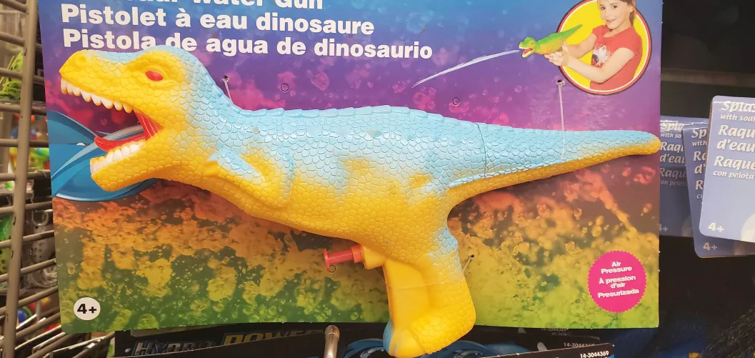 Squeeze his pinky peen to make him squirt!