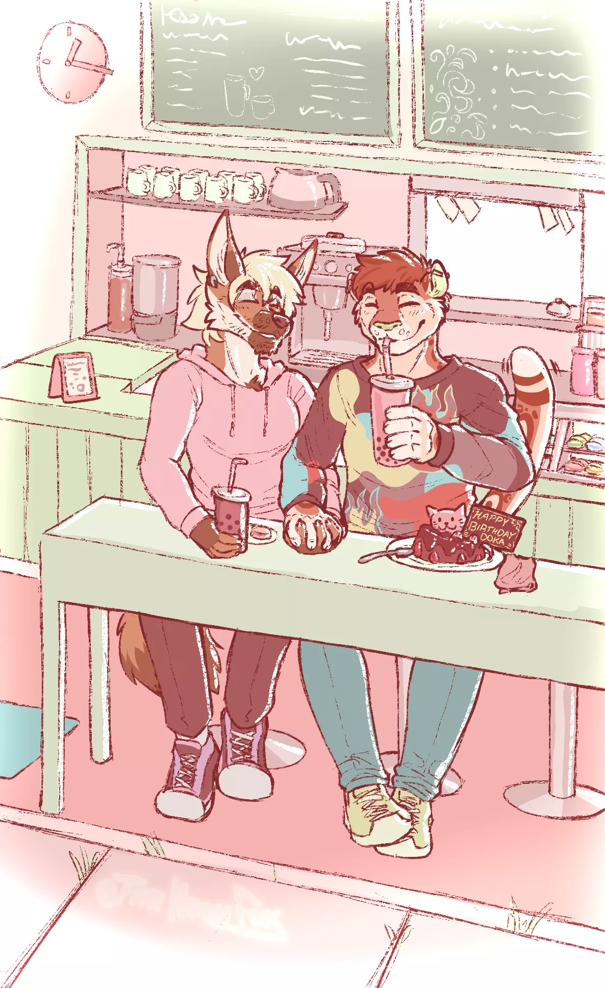 Surprise Boba Date [TheNeonFox]