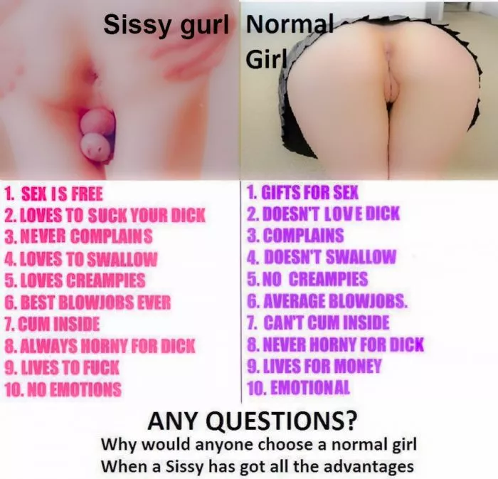 Thats all what would you chose , btw i'm sissy gurl 🍑🤗