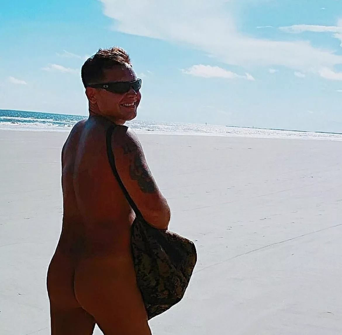 Unofficial nude beach