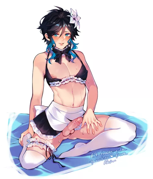 Venti Blushing Maid (Akacchi) [Genshin Impact]