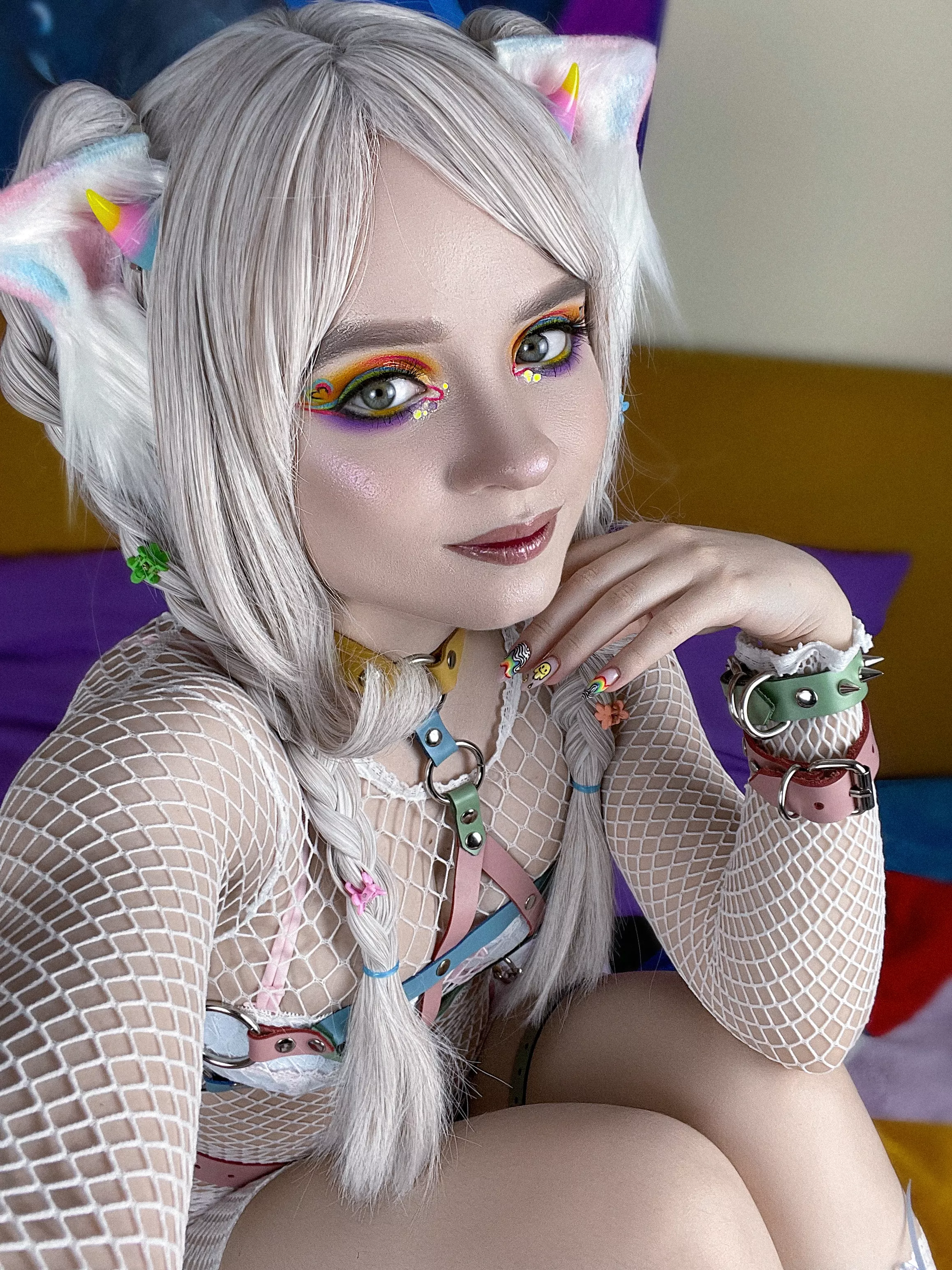 Your kitty is in the net