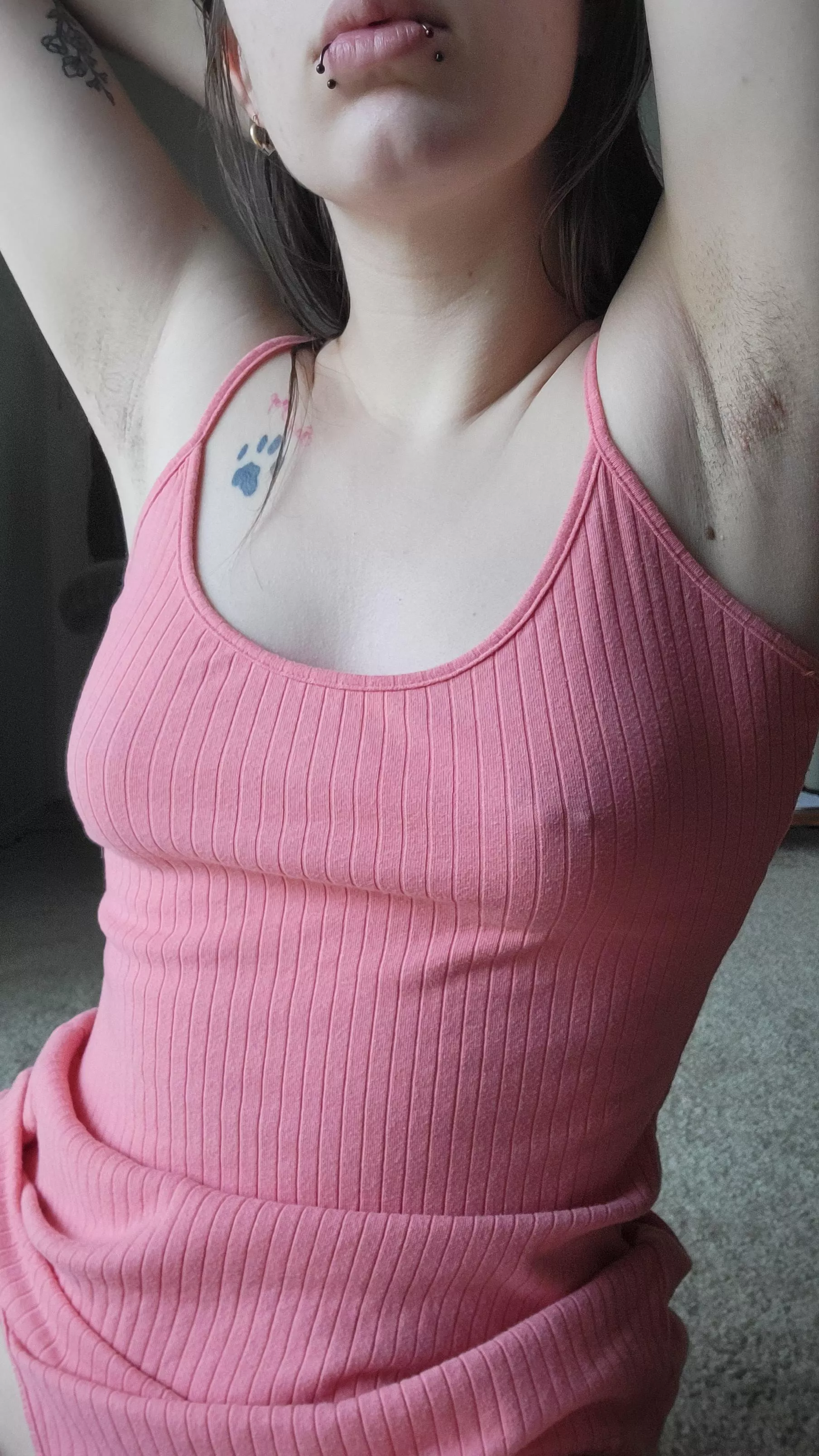 1 week of growth, barely there stubble