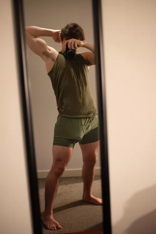 Army green and my helmet to match 🪖