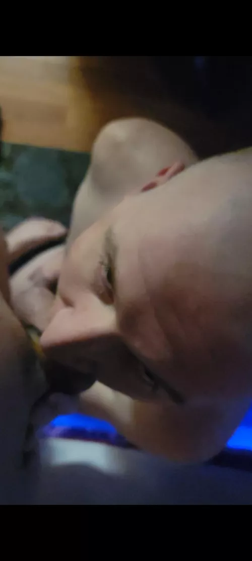 Balls hitting my chin is all I know