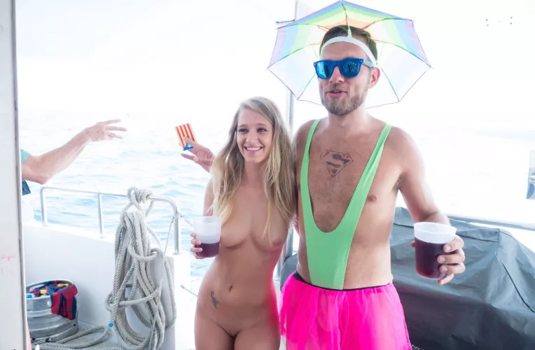 Best dressed couple on the boat cruise