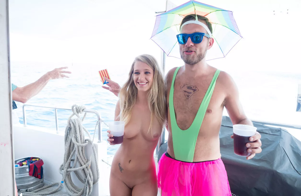 Best dressed couple on the boat cruise