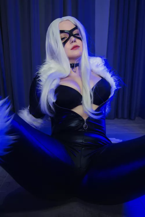 Black Cat from Spider-Man by JyuSan