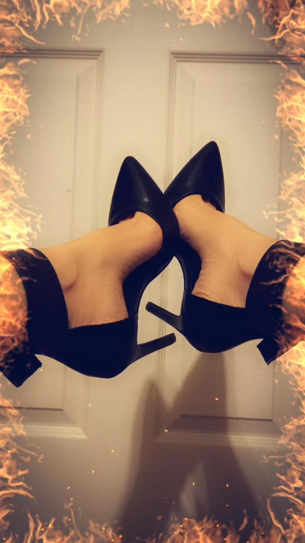 Black stiletto’s