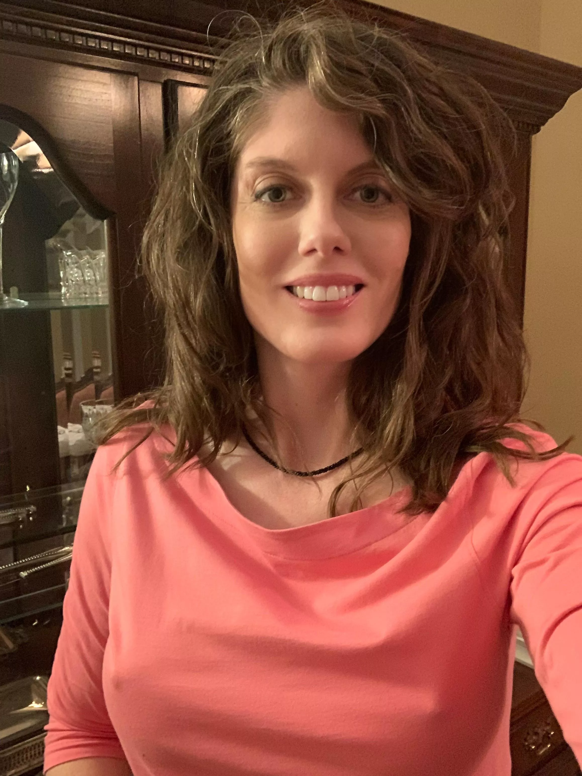 Braless office attire