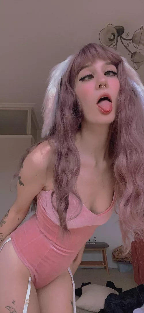 Bunny girls are so elite 🐰❤️