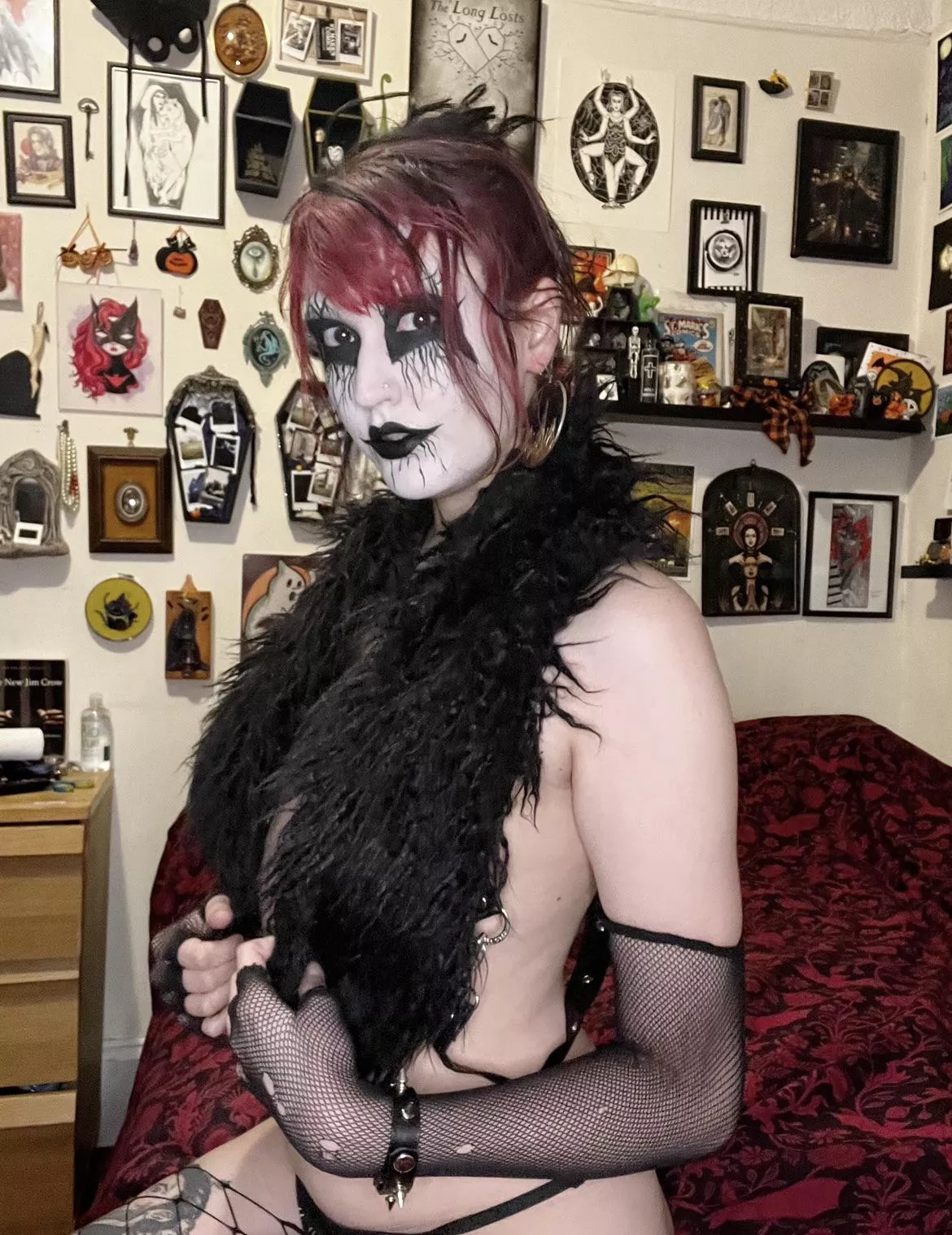 Celebrating scoring dethklok tickets 😈