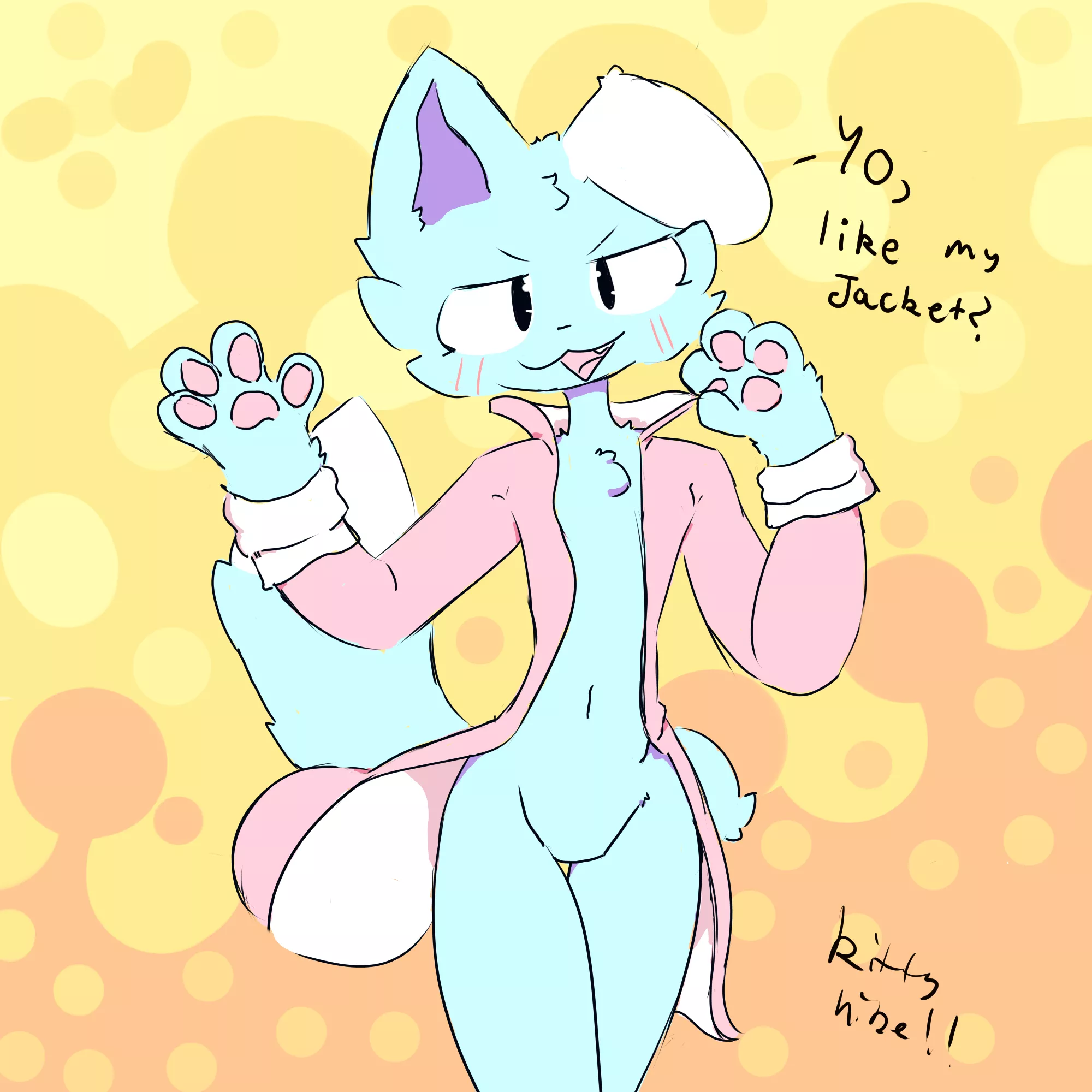 Do you like his new jacket?(my art)