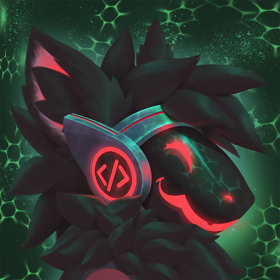 Does anyone like protogen around here? ^^ ( art by me, my twitter @Mr_Hairyy)