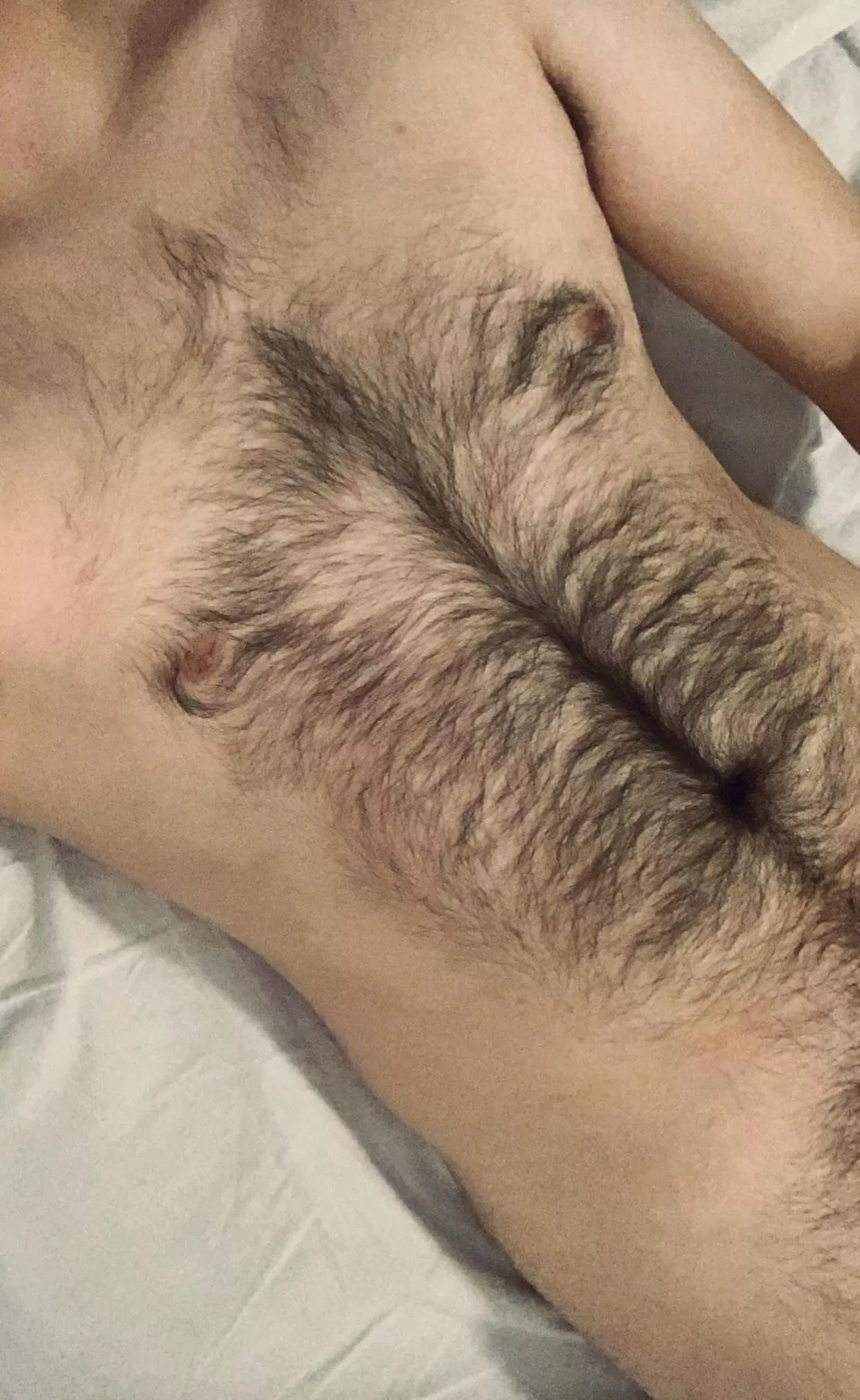 Does this fur look good on my torso and for my age or should I shave? (20)