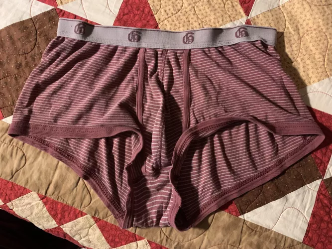 First time today and I got his underwear