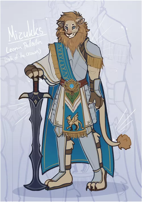 Fluffy NPC for DnD 🦁⚔️✨