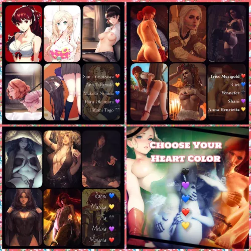 Gaming game? Wanna play? 🖤💜💙❤️💛