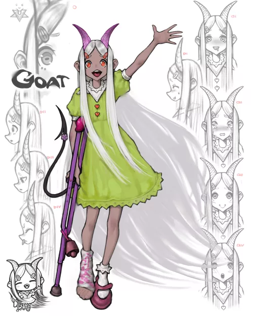 Goat Girl OC by Me