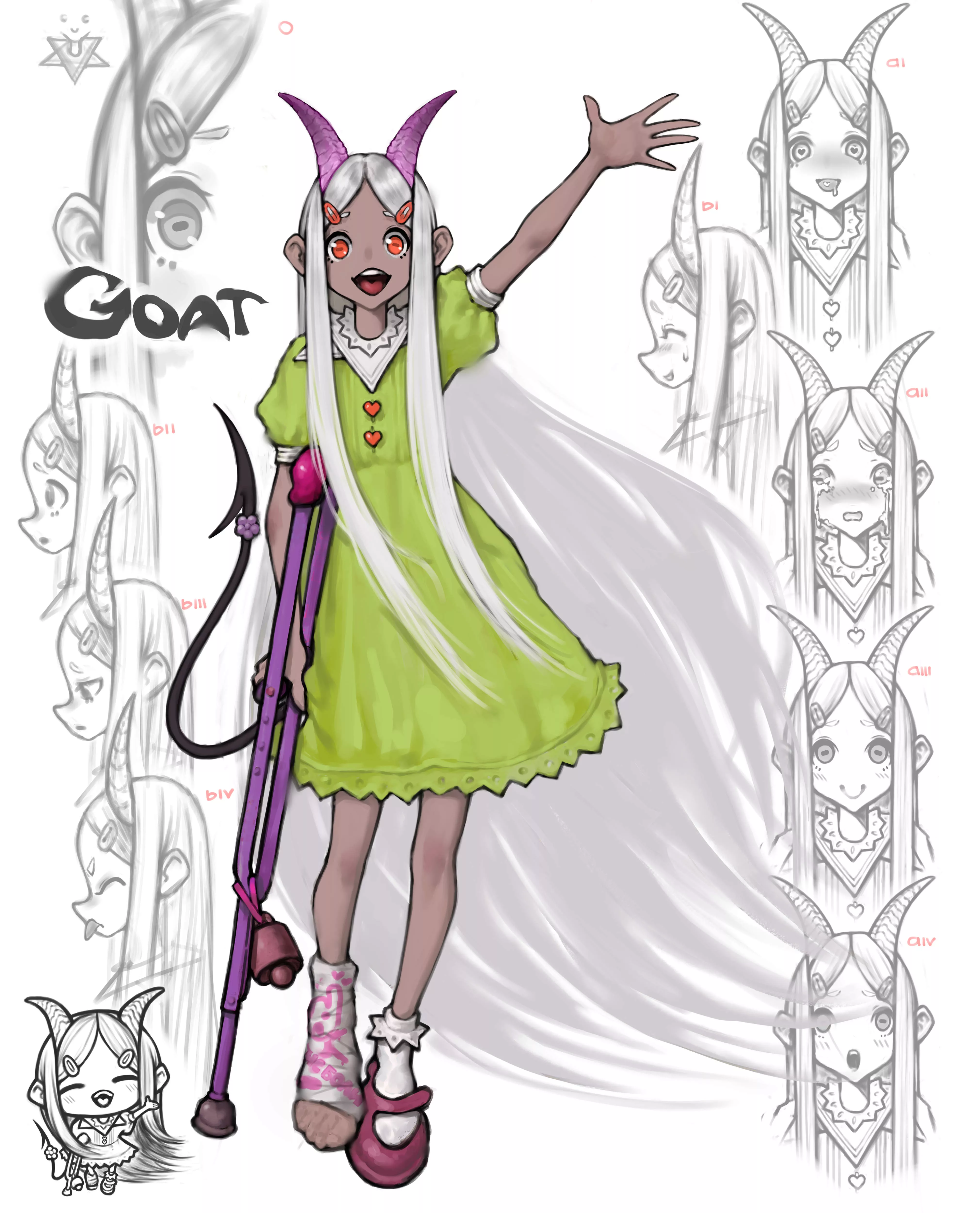Goat Girl OC by Me