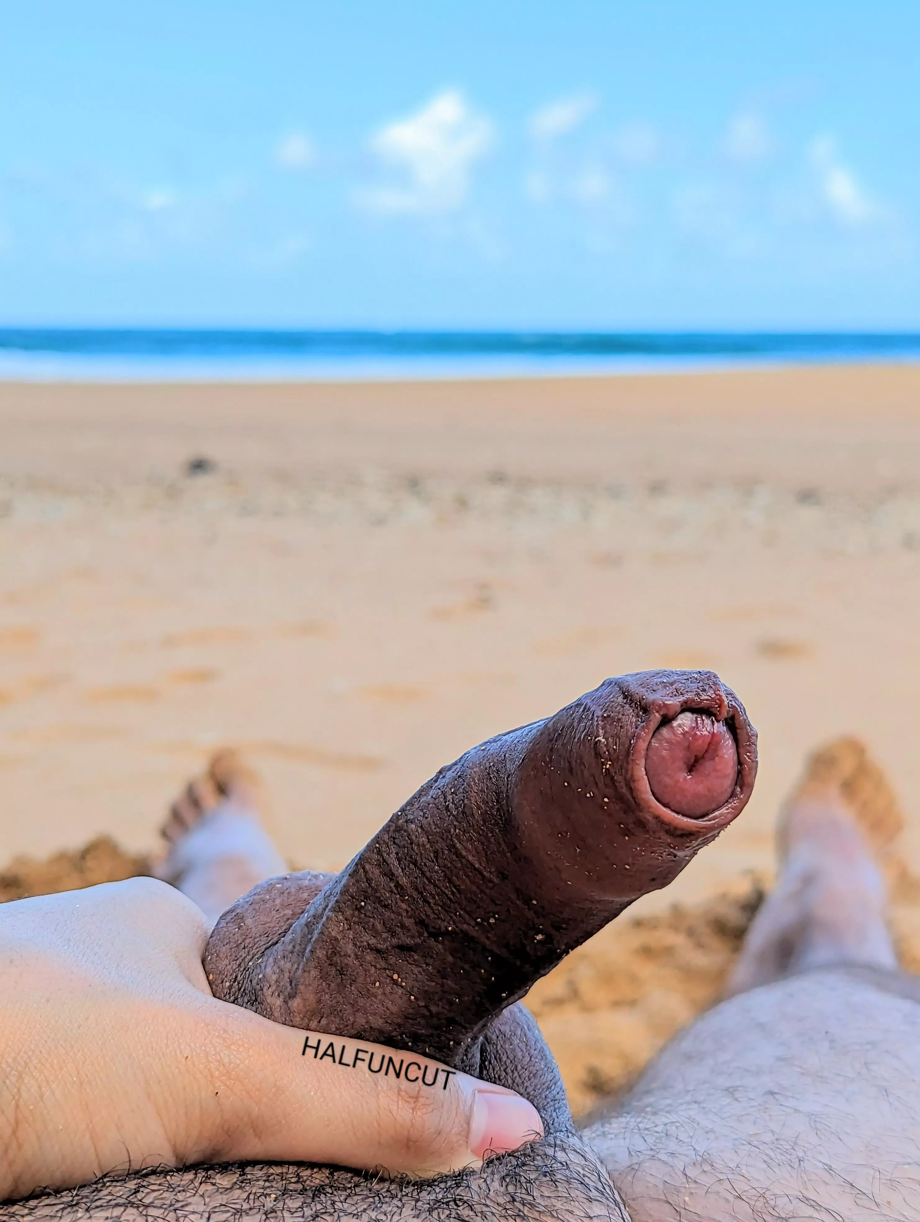 Got a bit carried away at the beach 🏖️🍆