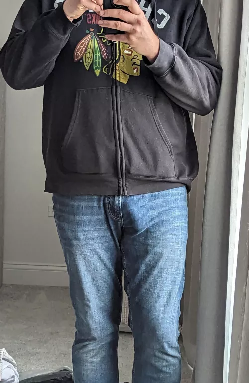 How is the outline in my new jeans