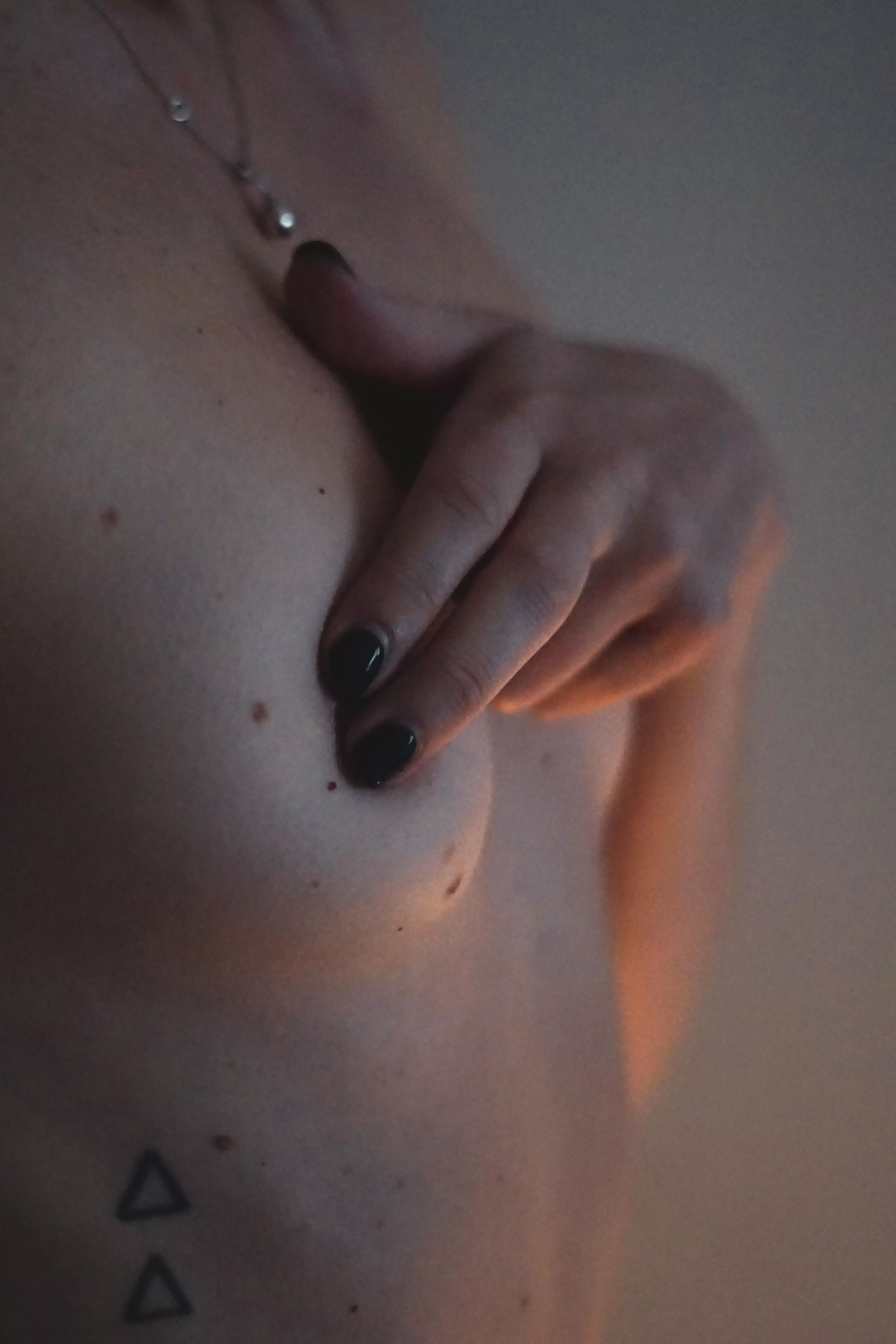 I dare you to count the freckles on my tits