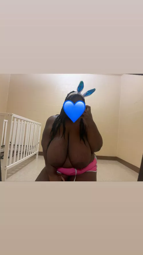 I was a cute wittle bunny for Easter 🐰