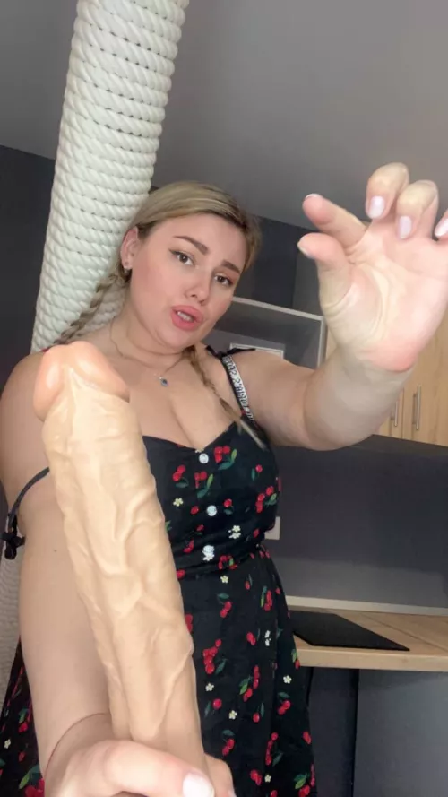 I'd rather use this dildo than your tiny cock [domme]