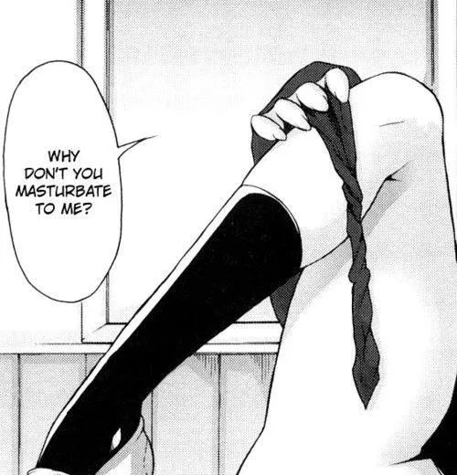 LF Mono Source: mastubation , sweat, long hair, 1girl, glasses, legs, panties, school girl.