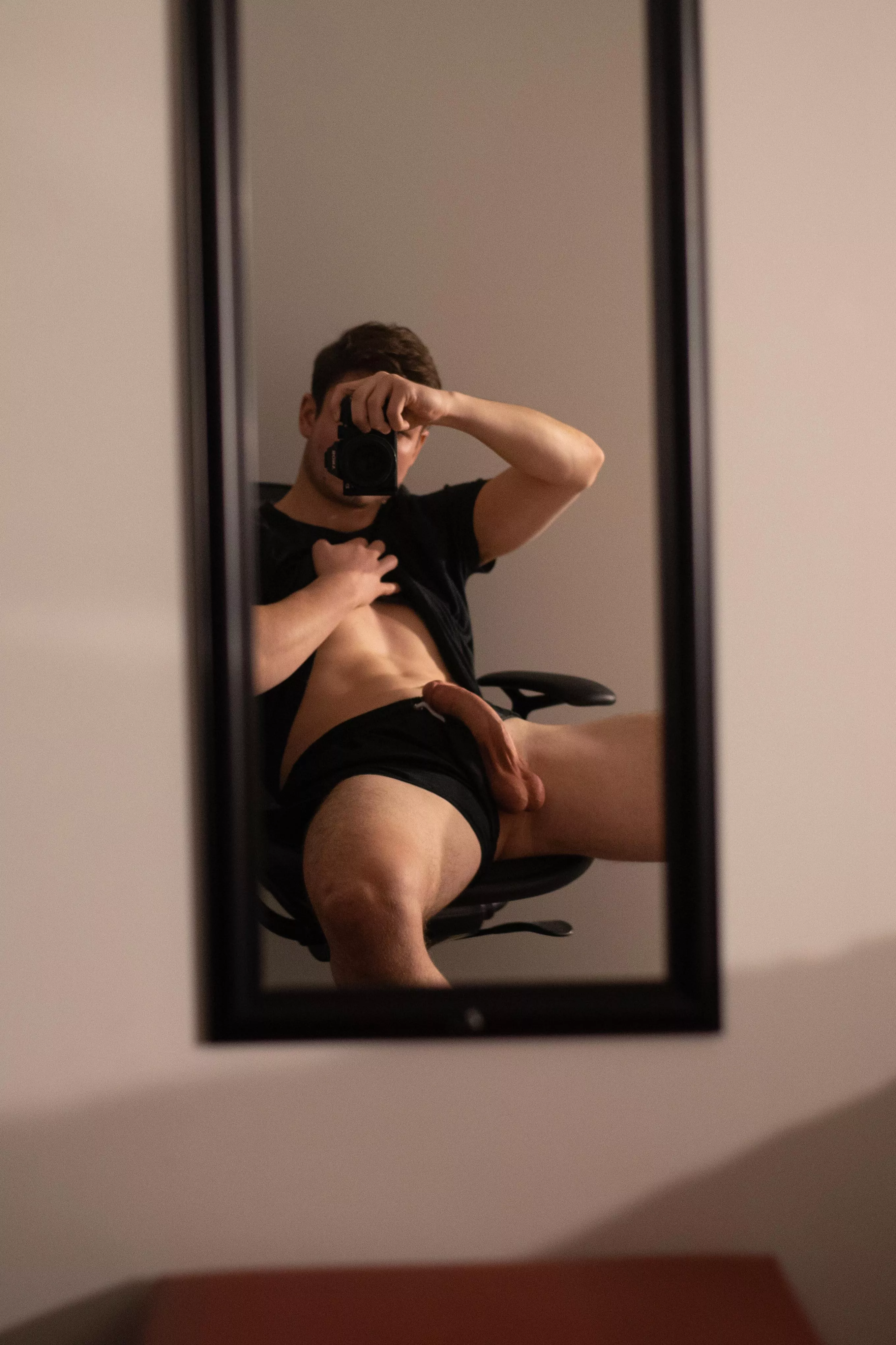 Lick it from the balls to tip