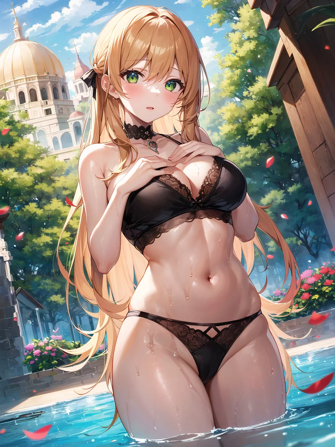 Lingerie-esque Swimsuit