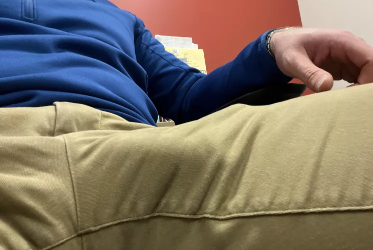 Love to get teased at work and hope no one notices