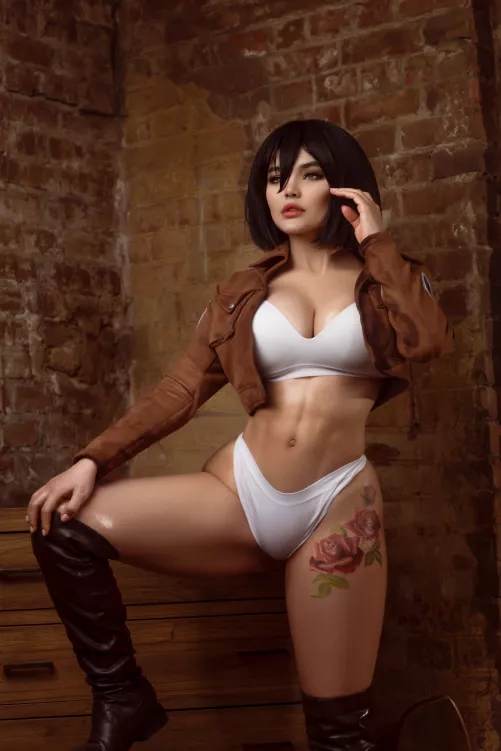 Mikasa Ackerman (Shingeki no Kyojin) by Kalinka Fox