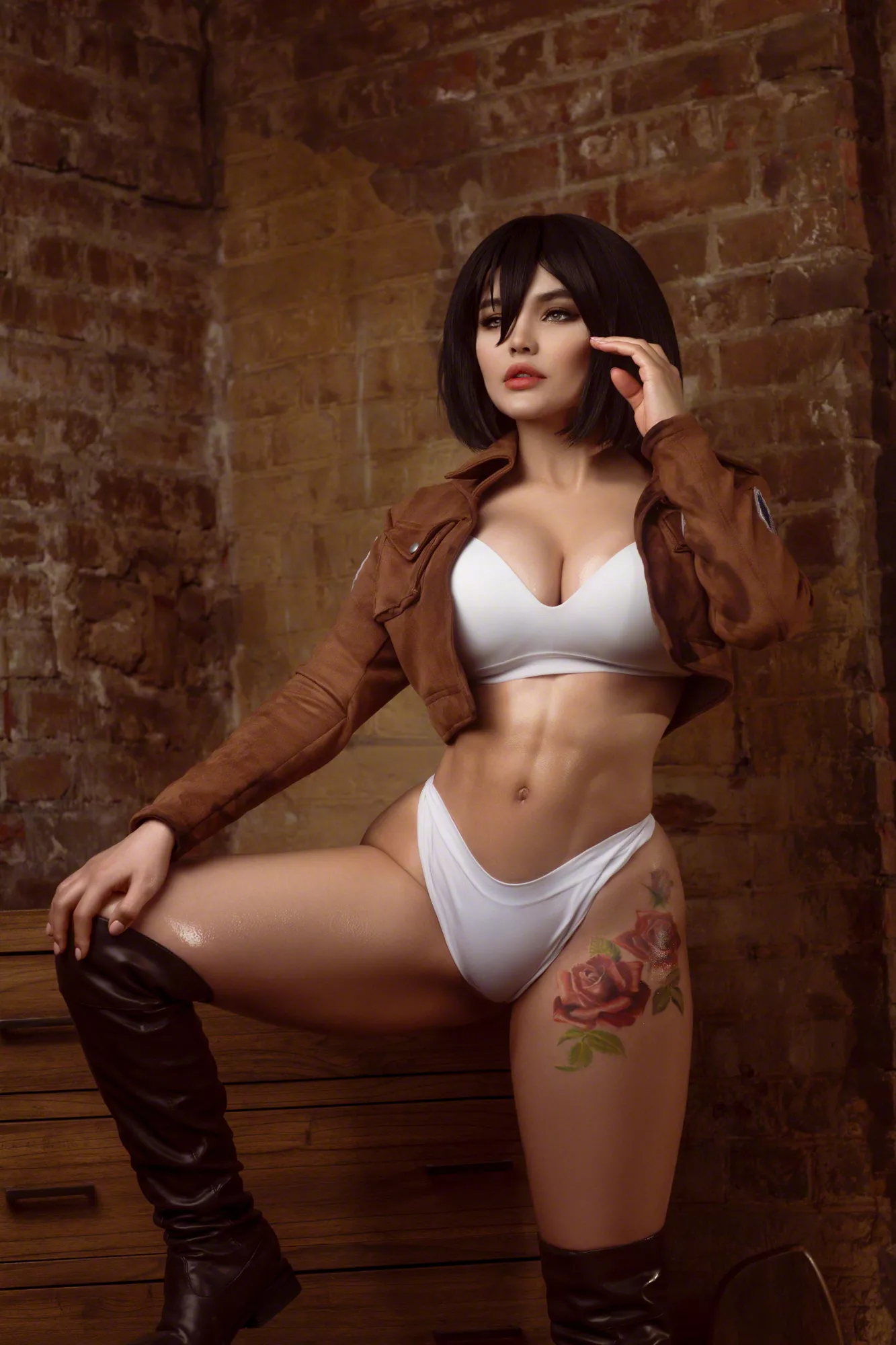 Mikasa Ackerman (Shingeki no Kyojin) by Kalinka Fox