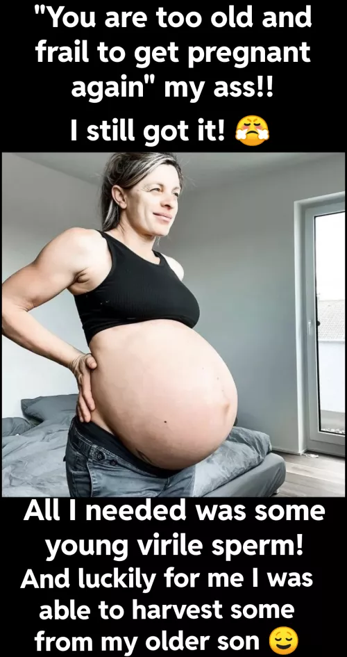 [M/S] Mom still got it 😏