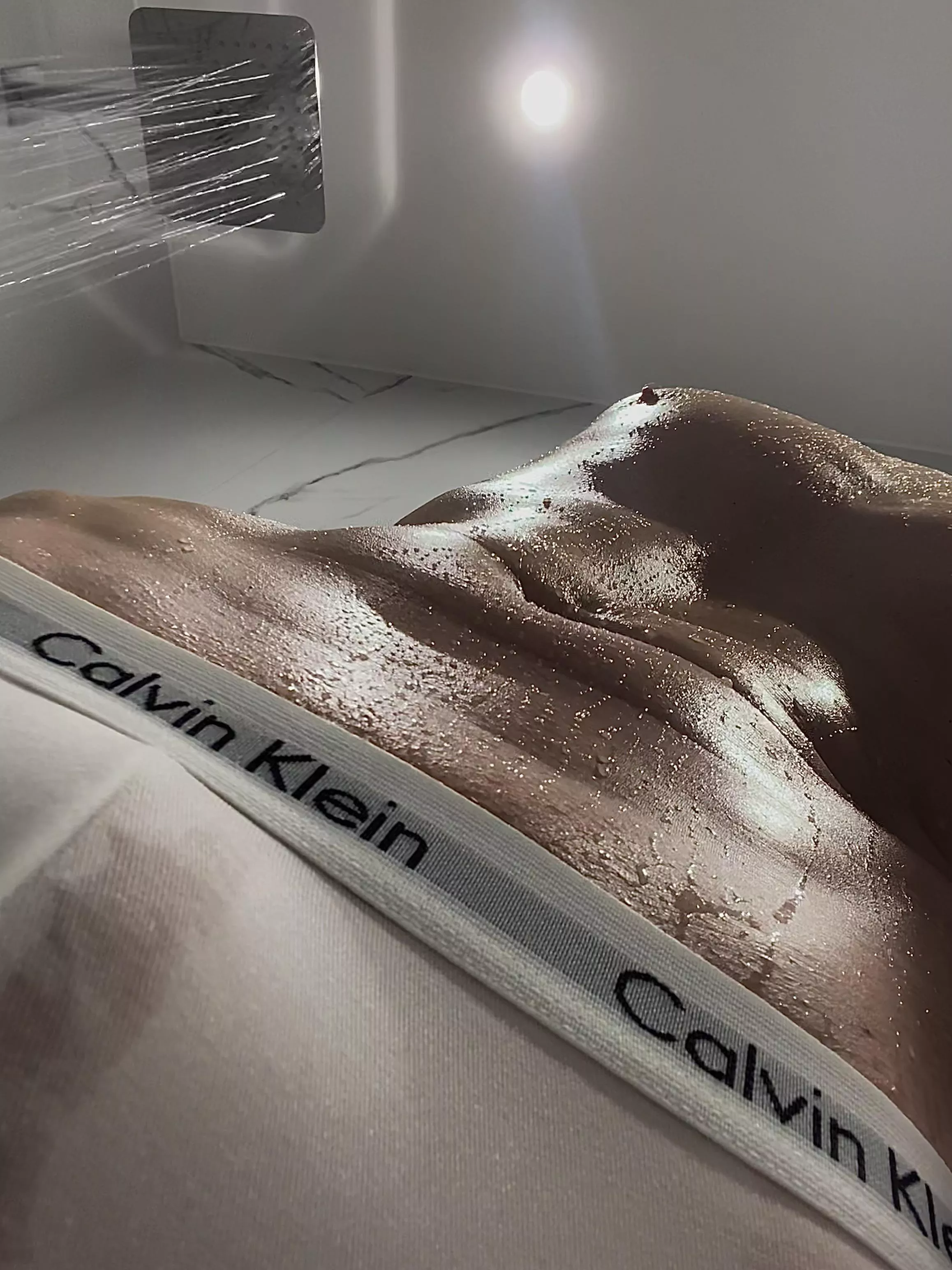 Needed to wash off that oil I put before