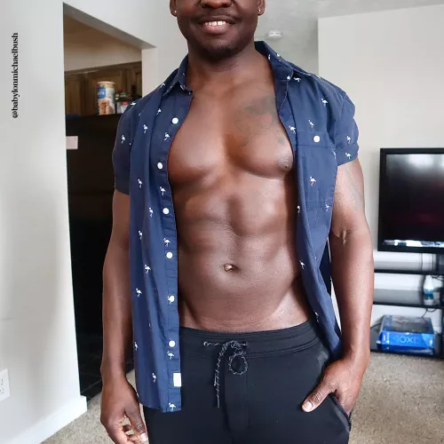 Next time the shirt’s coming off.