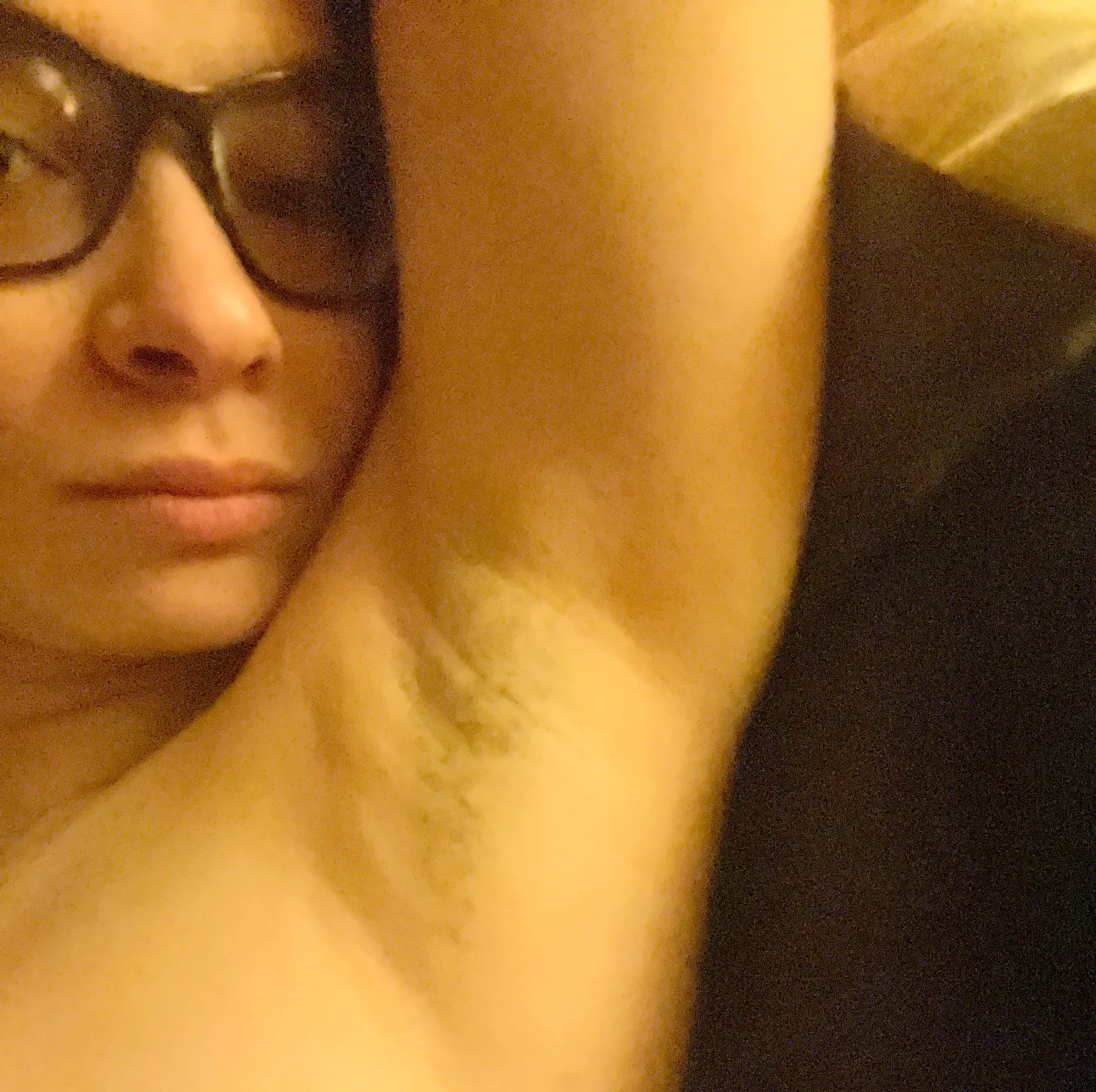 No deodorant and growing it out