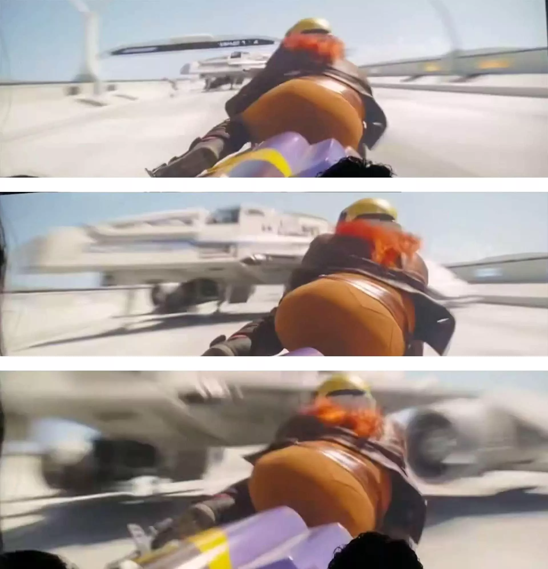 Sabine's cheeks in Ahsoka trailer footage (Unknown)
