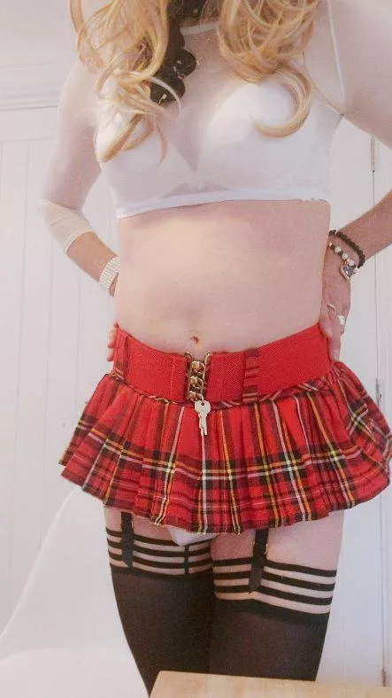 Showing off my key...