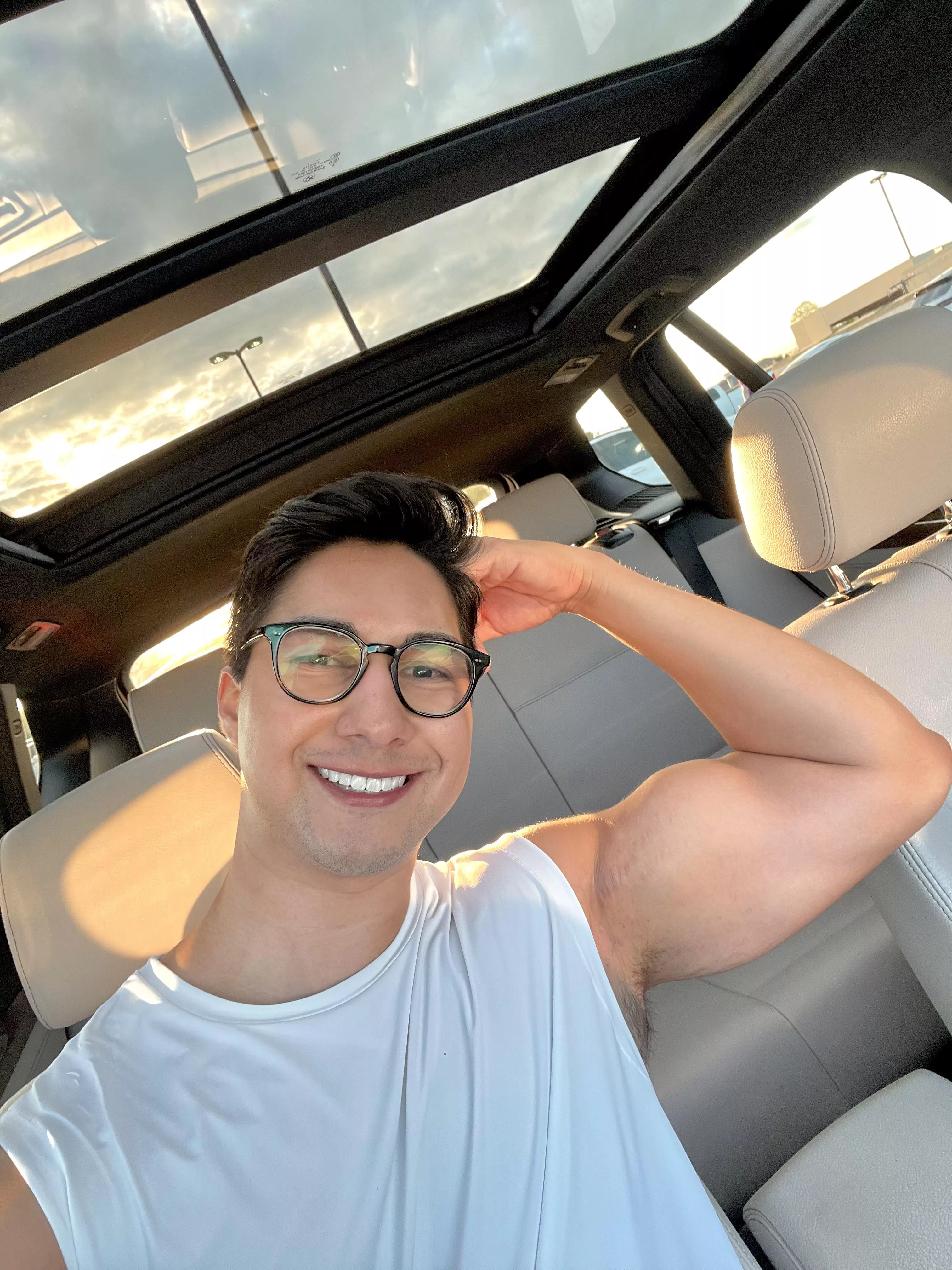 So many things to be self conscious about but always happy to accept the way I look as I get older