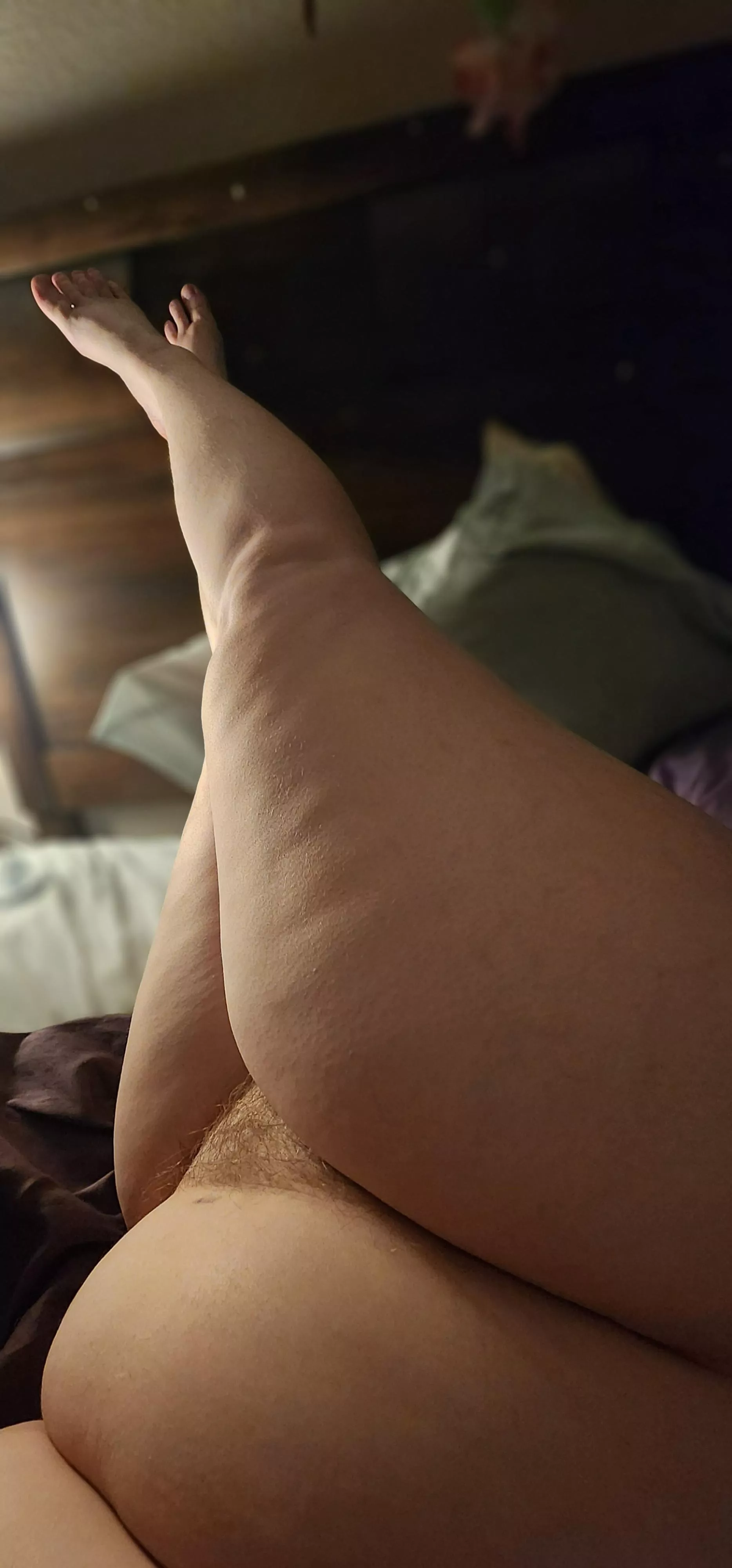 Stretching out my legs